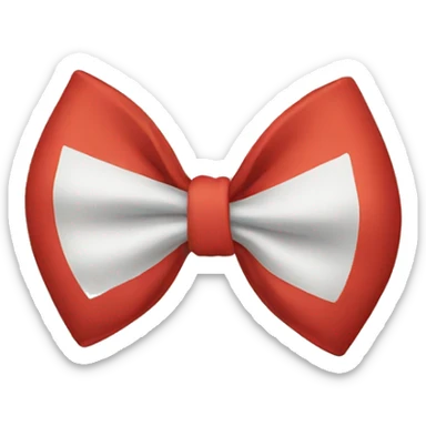 Bow sticker