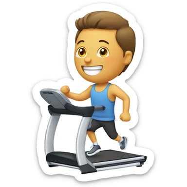 ￼ Treadmill sticker