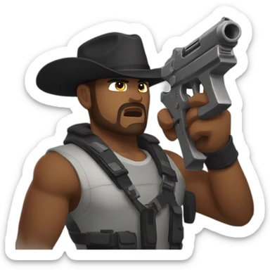 Colt brawl star sticker