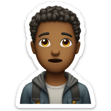 heartbroken person sticker