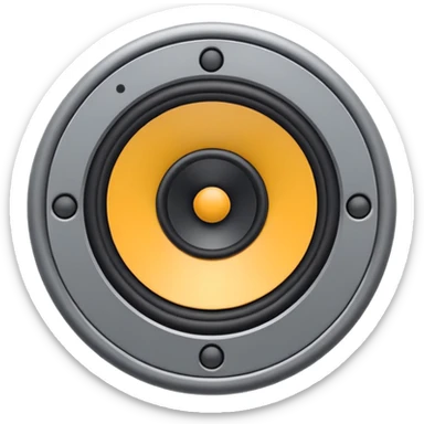 mac os icon speaker volume sticker