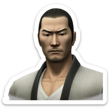 kiryu from yakuza 5 sticker