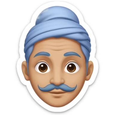 genie with smoke sticker