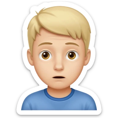 Dumb boy that doesn't know anything  sticker