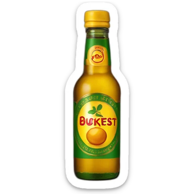 Buckfast tonic wine sticker