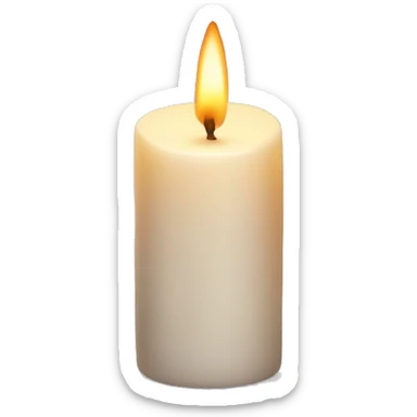 Candle sticker