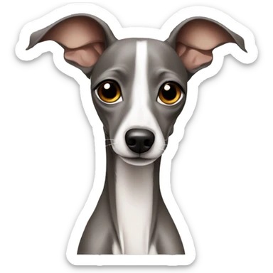 italian greyhound  sticker
