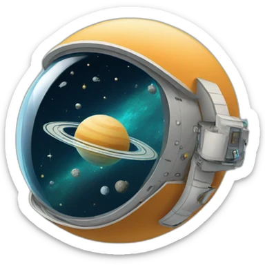 space industry sticker