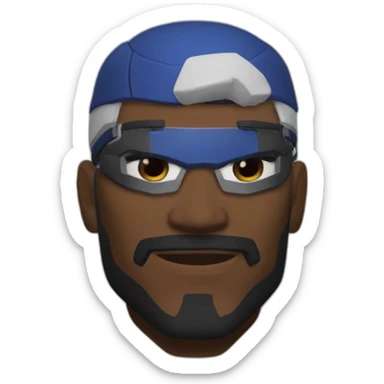 soldier 76 overwatch sticker