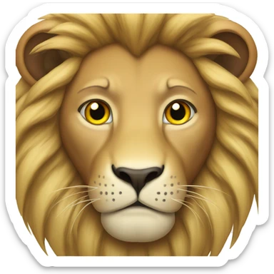 Lion  sticker