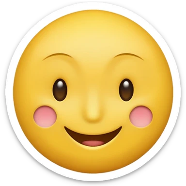 Emoji, smiley face with 1 eye closed sticker