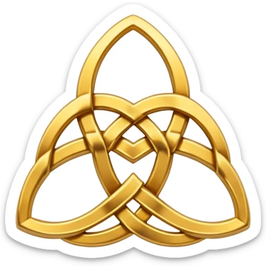 Celtic trinity knot sticker