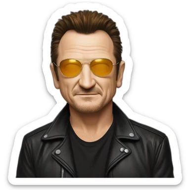 Bono U2 sticker