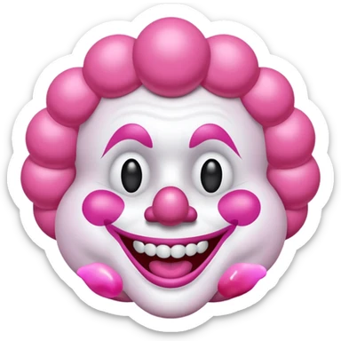 Clown was a Bubblegum sticker