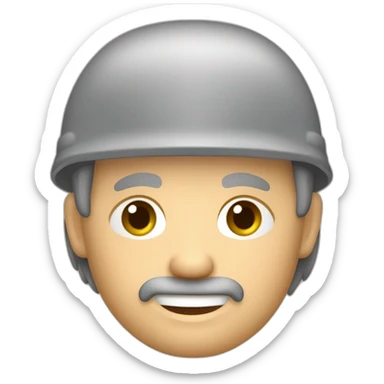 ein männlicher deutscher Geschäftsführer im mittleren Alter mit einer Halbglatze und rotblonden Haaren, der in Vietnam lebt sticker