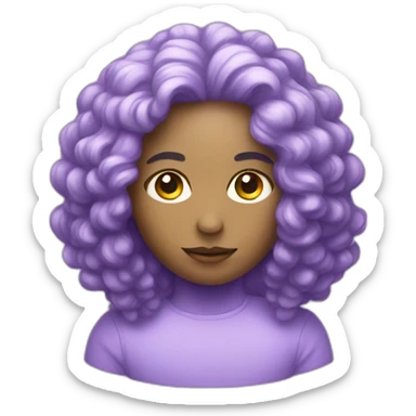 lavender haze sticker