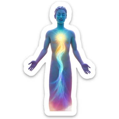 Spiritual energy sticker