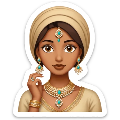 desi girl sticker