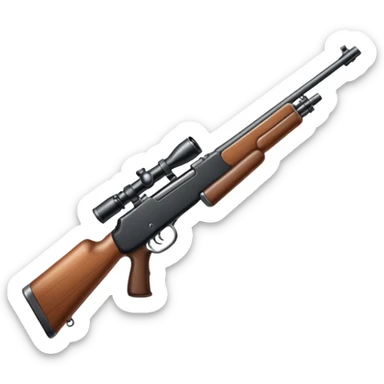 Rifle  sticker