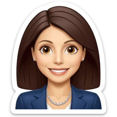 create an emoji of bethenny frankel sticker
