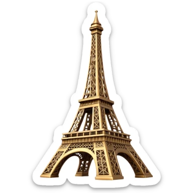 create an emoji of tour eiffel sticker