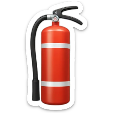 fire extinguisher sticker