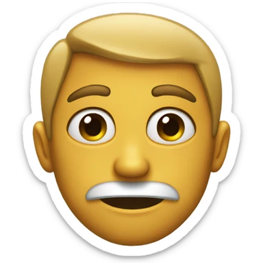 side eyes smirking face sticker