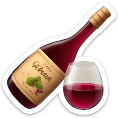 Marsala wine sticker