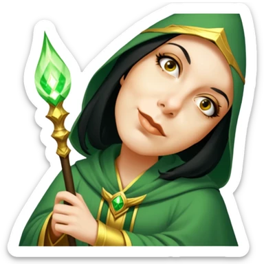 Verdant Wizard sticker