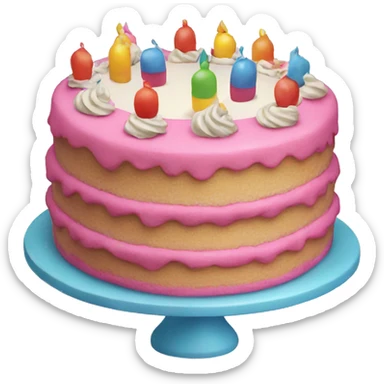 Birthday Cake sticker