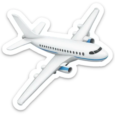 airplane sticker