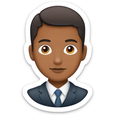 Human being supported by an Agentic Agent sticker