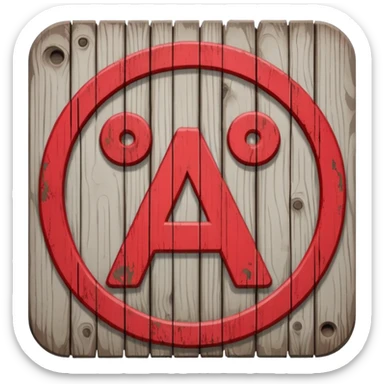 anti AI sign sticker