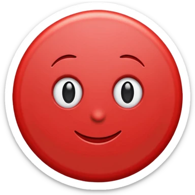 Red Circle sticker