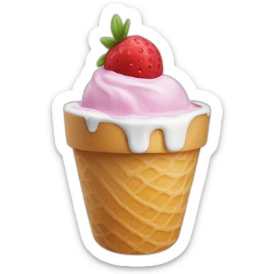 Ice cream cup with the text “Officine del gelato” written on it sticker