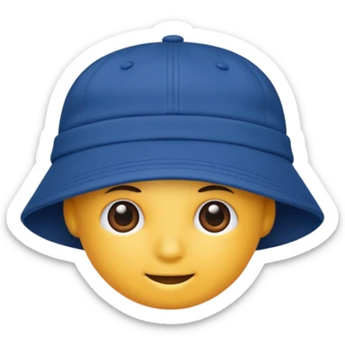 cloth Cap, not knitted. sticker