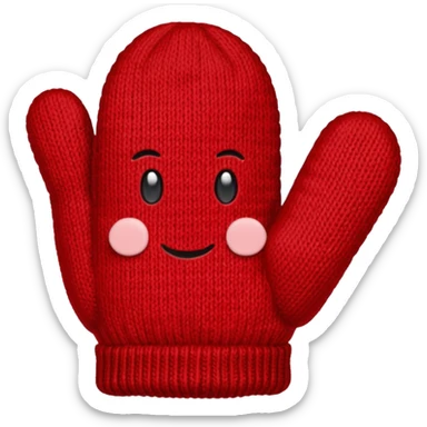 mitten sticker