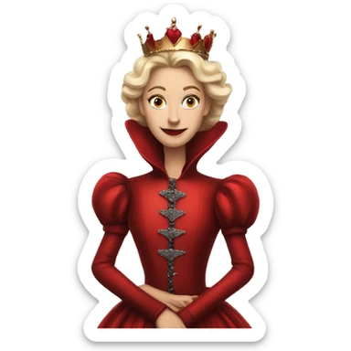 red queen sticker