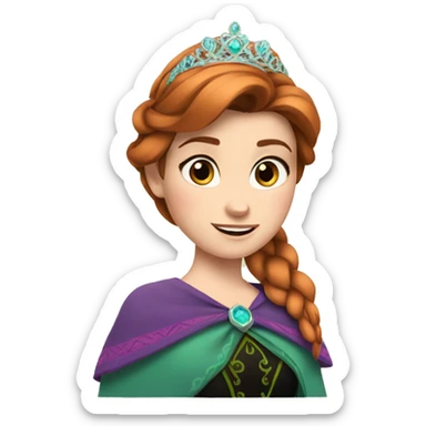 princess anna sticker