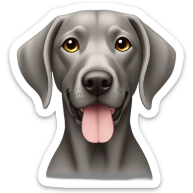 Braque de weimard sticker