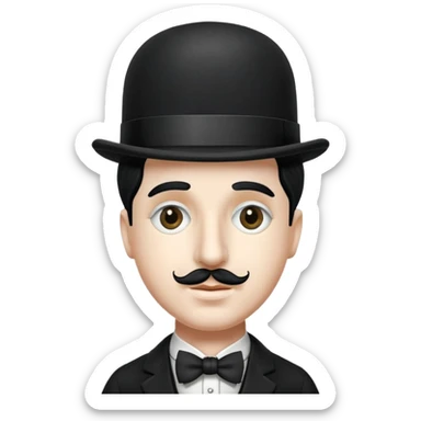Charlie Chaplin  sticker