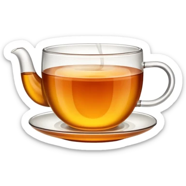 tea and enlightenment sticker