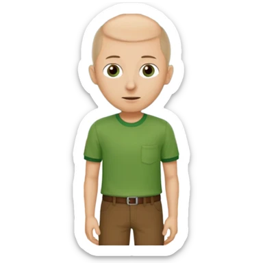 Baldi's basics charter sticker