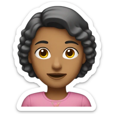 Emoji mujer enojada sticker