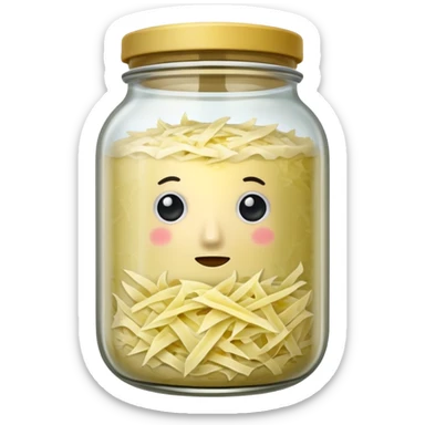 saurkraut but bigger sticker