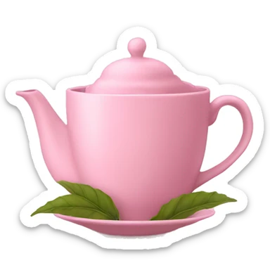 Powder Pink Tea sticker