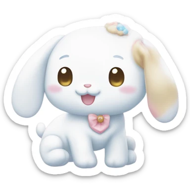cinnamoroll sanrio happy sticker