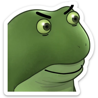 very very happy face sticker