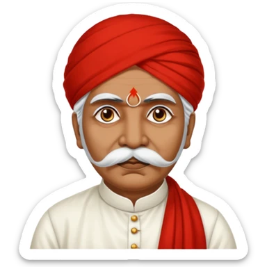 bharathiyar tamil poet sticker