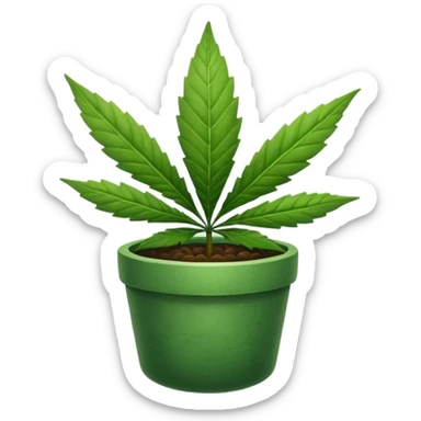 Pot Leaf sticker